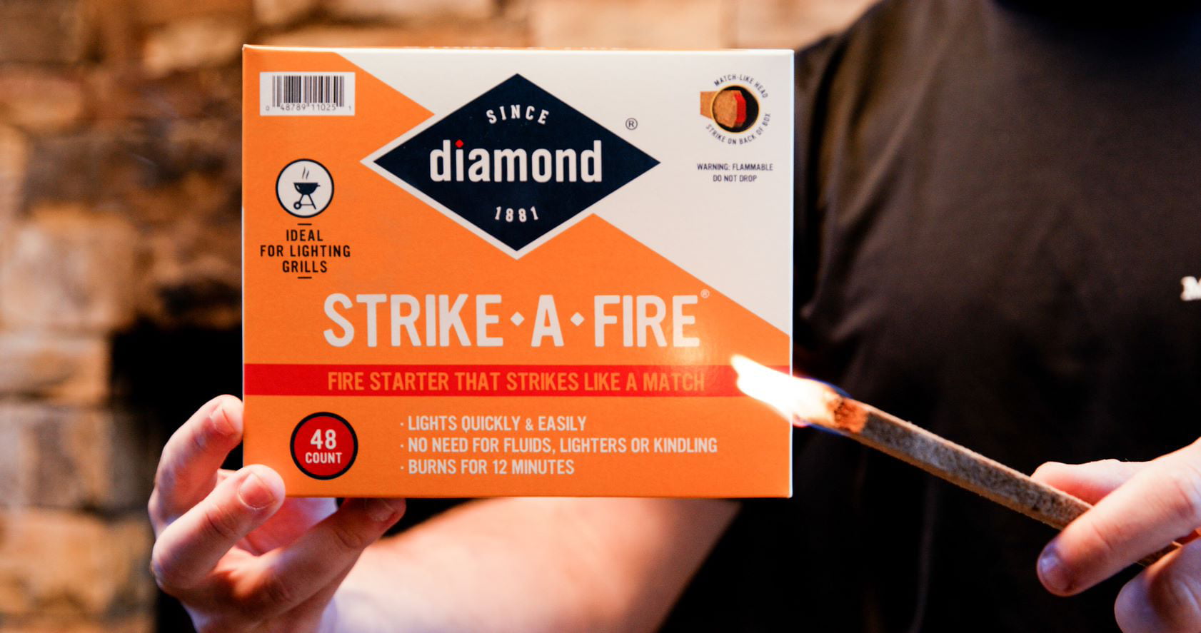Diamond Strike-A-Fire Fire Starters, 48 Ct, Strikes like a Match - Diamond - Nimbus Distributors - wholesale and distributors in United States Diamond Strike-A-Fire Fire Starters, 48 Ct, Strikes like a Match - Diamond - Nimbus Distributors - wholesale and distributors in United States
